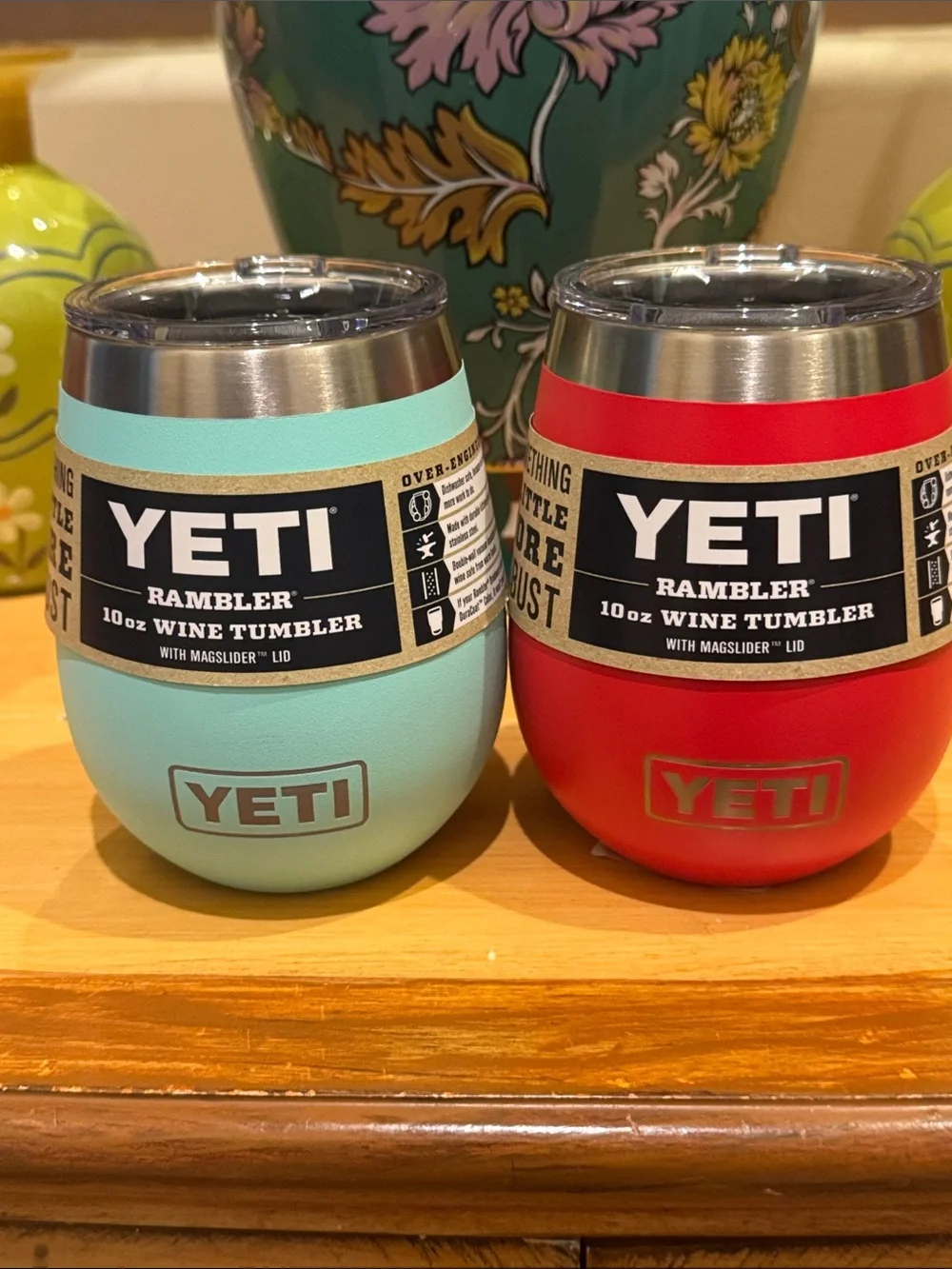 Yeti Rambler (2) 10oz Wine Tumblers
